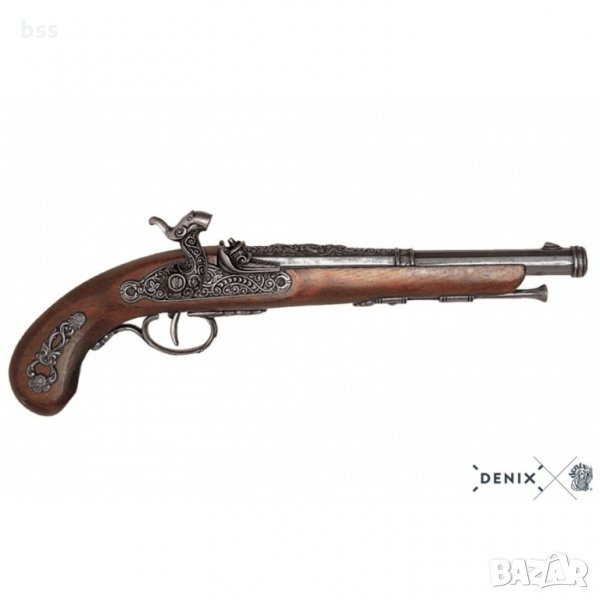 1014/G: Декоративен френски пистолет от Percussion 1832г. Denix, снимка 1