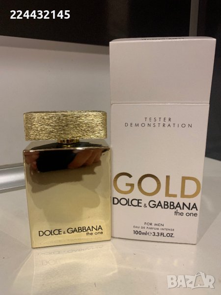 Dolce I Gabbana The One Gold Parfum Intense 100ml EDP Tester , снимка 1