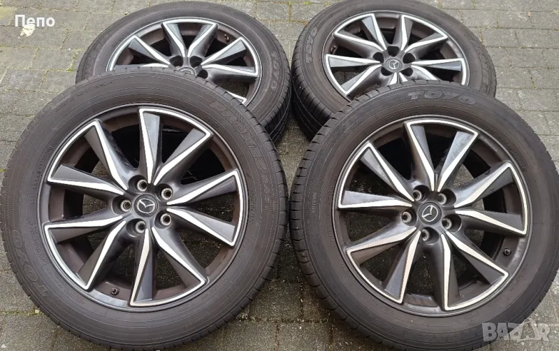 Оригинални джанти с летни гуми 19 цола Mazda CX5 Дот 2020г, снимка 1