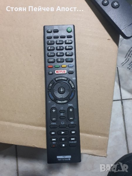ДИСТАНЦИОННО ЗА ТЕЛЕВИЗОР SONY RMT-TX100D, снимка 1