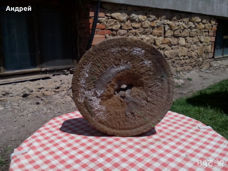 Старинно каменно точило от дялан камък #7, снимка 1