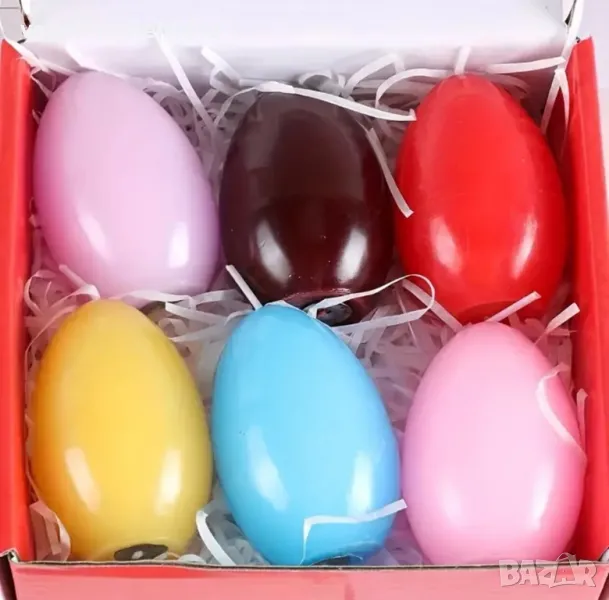 3D Великденско яйце яйца Силиконов молд форма калъп за свещи гипс сапун , снимка 1