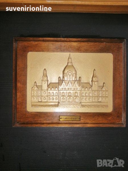 Релефна картина с дървена основа, снимка 1