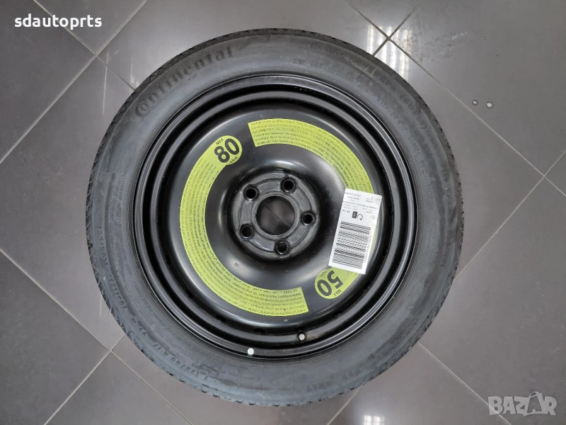 6851507 Нова 125/80 17" Резервна гума патерица BMW U06 F45 F46 F48 Mini F54 F60, снимка 1