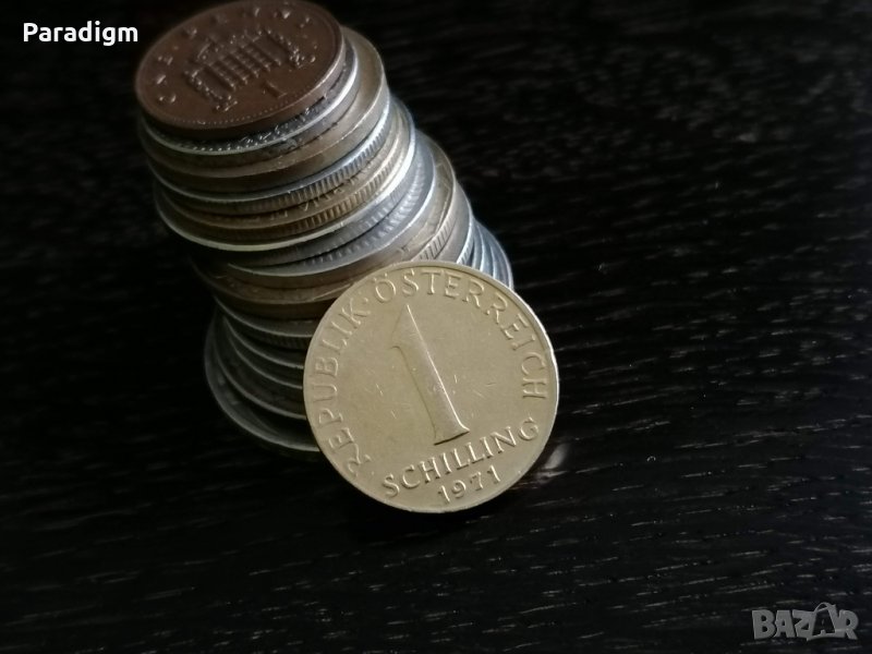 Монета - Австрия - 1 шилинг | 1971г., снимка 1