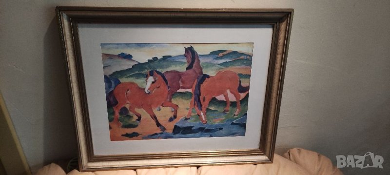 Картина Червени кончета , снимка 1