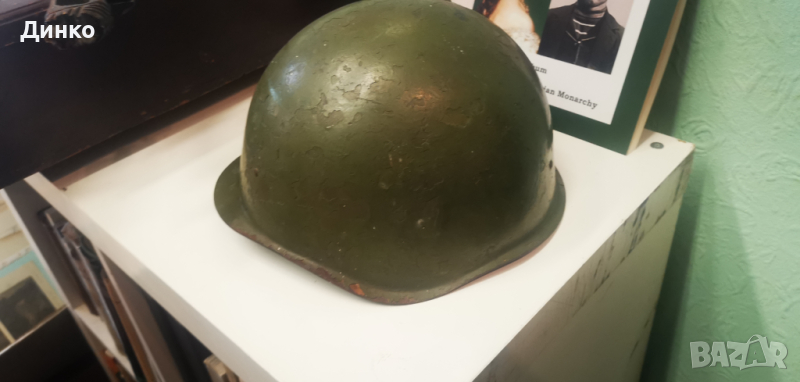 Руска каска сш40 оригинал от ВСВ., снимка 1