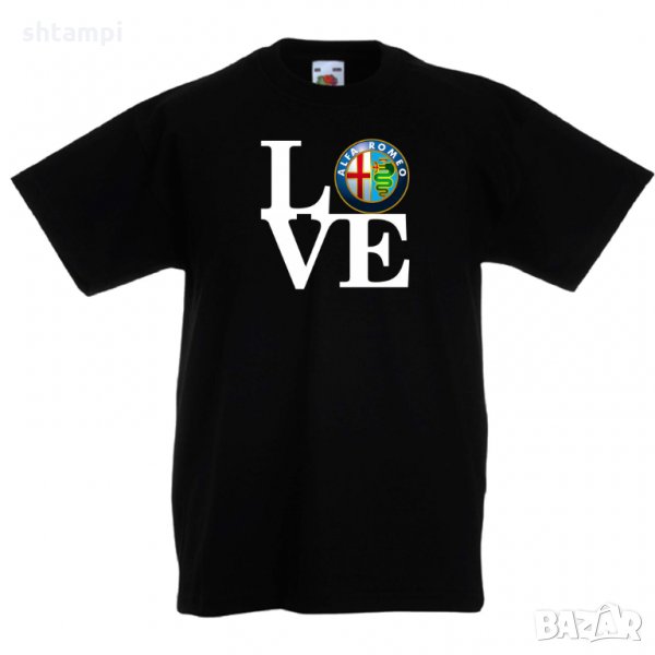 Детска тениска Alfa Romeo LOVE, снимка 1