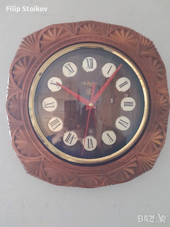стенен часовник СССР, снимка 1