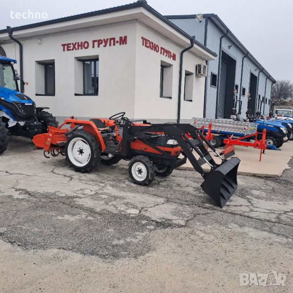 Трактор Kubota, GL201 с челен товарач., снимка 1