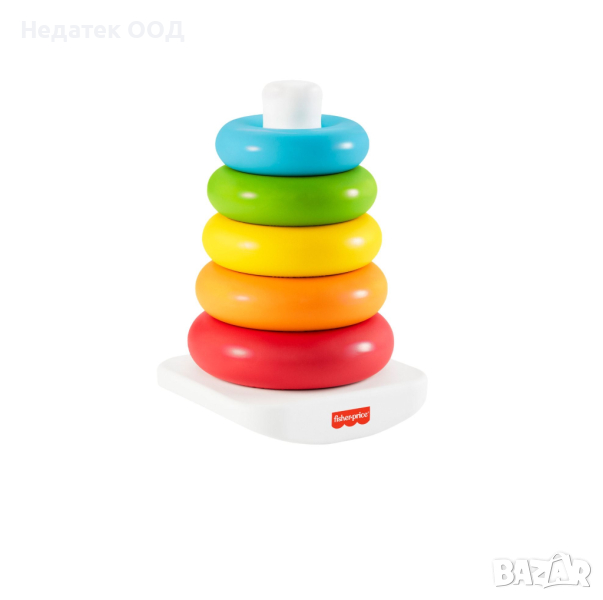Детска игра, Рингове, Пирамида Fisher Price, снимка 1