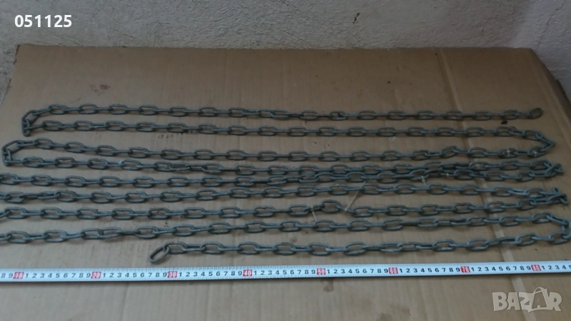 отличен масивен синджир- 4 метра , снимка 1