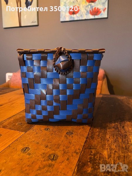 Плетени ратанови кошнички, снимка 1