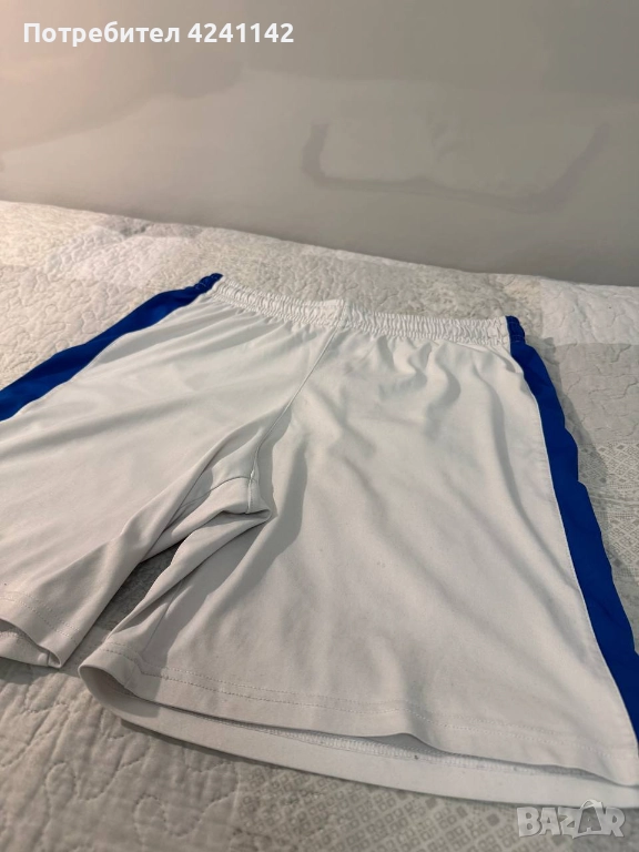 Къси панталони за спорт (шорти) / бяло и черно, снимка 1