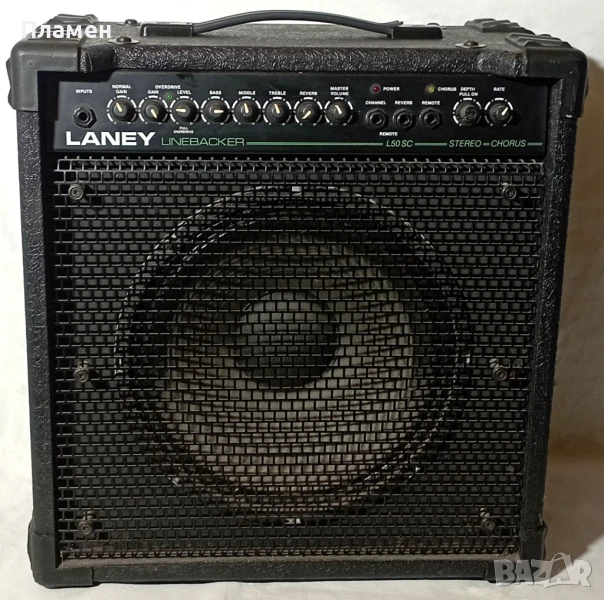 Laney Linebacker L50SC Стерео Chorus овердрайв комбо китарен усилвател 50 вата, снимка 1