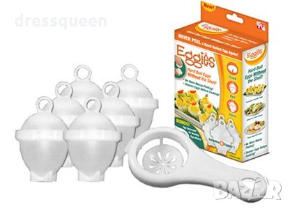 Egiees Форми за варене на яйца без черупка, снимка 1