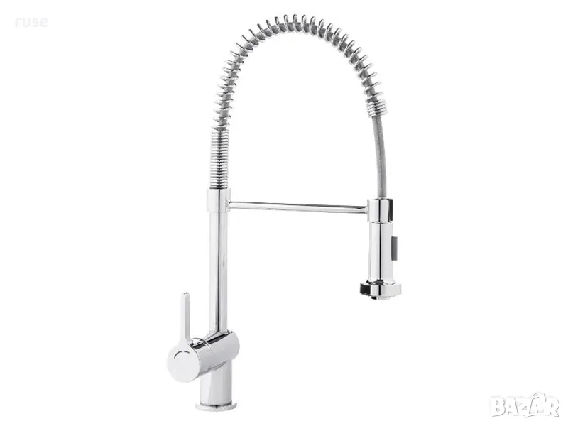 НОВ! Кухненски смесител с изтеглящ се душ XXL, снимка 1