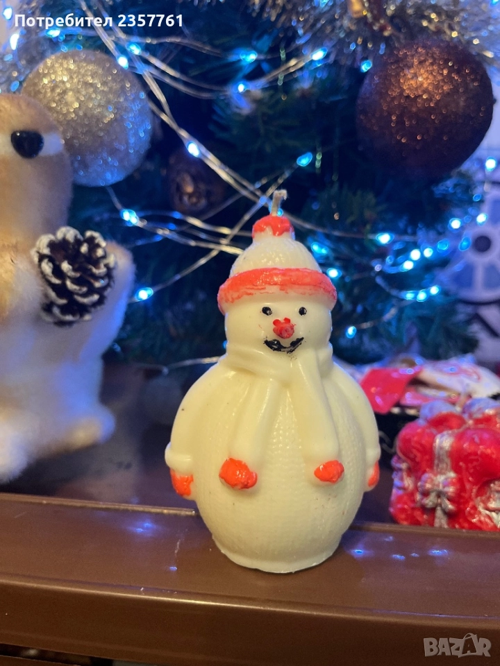 Коледни свещи, снимка 1