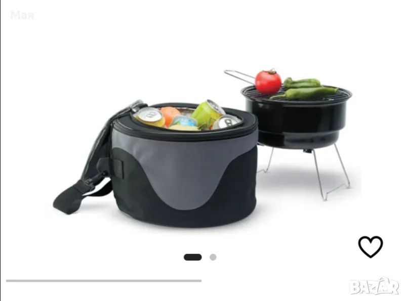 Барбекю с хладилна чанта , снимка 1