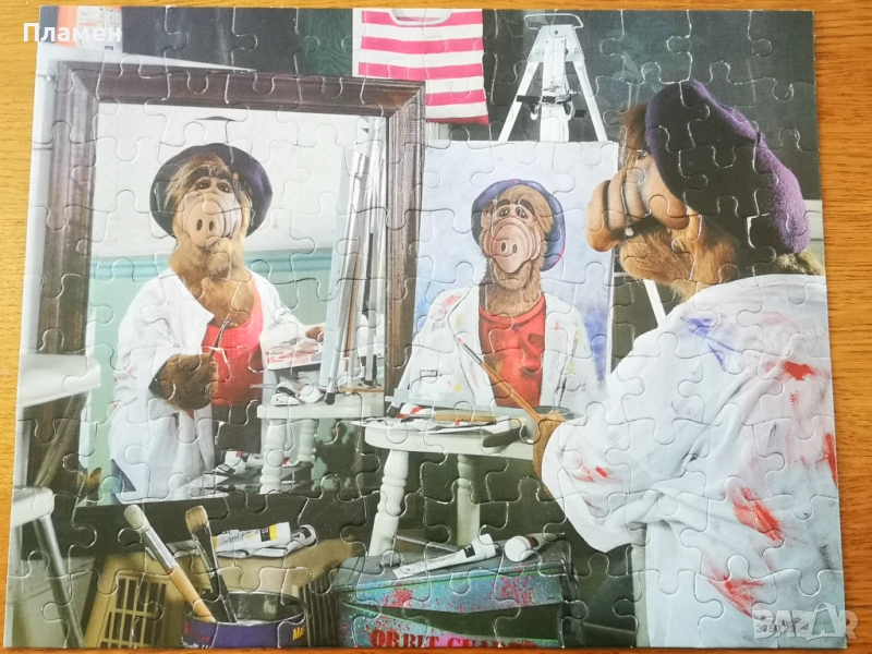 Ретро пъзел АЛФ, снимка 1