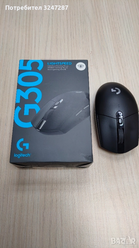 Геймърска мишка Logitech G305 Lightspeed, снимка 1