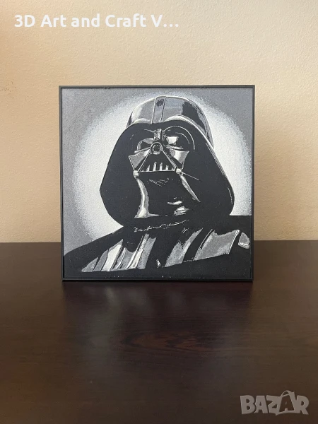  Релефна картина Darth Vader, снимка 1