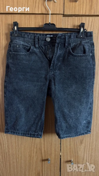 Къси черни дънки, снимка 1