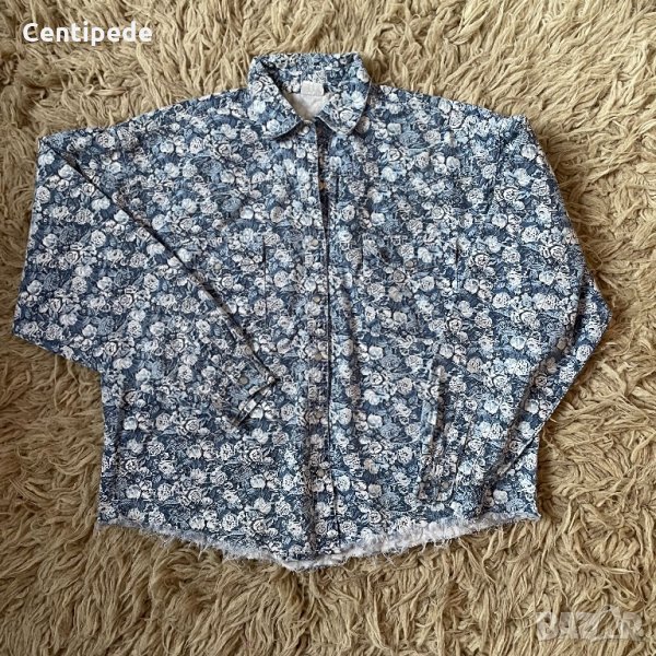 Деним oversized vintage риза , снимка 1