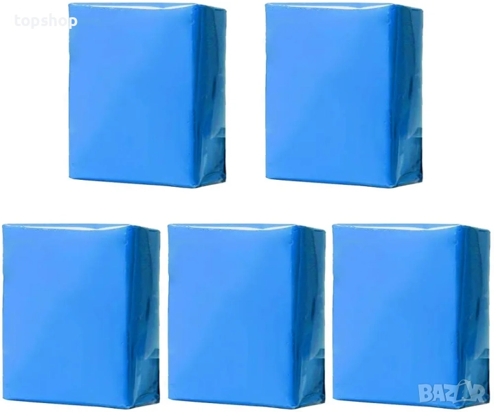 Нови запечатани 5 броя Swpeet почистващ детайлиращ автомобилен глинен бар 100 г. Авто детайлиращ..., снимка 1