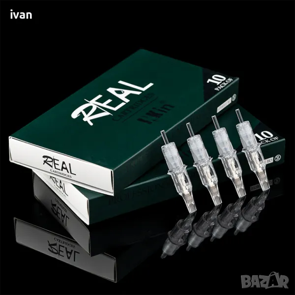 Real 90 броя  игли за татуировки.  9 различни вида , снимка 1