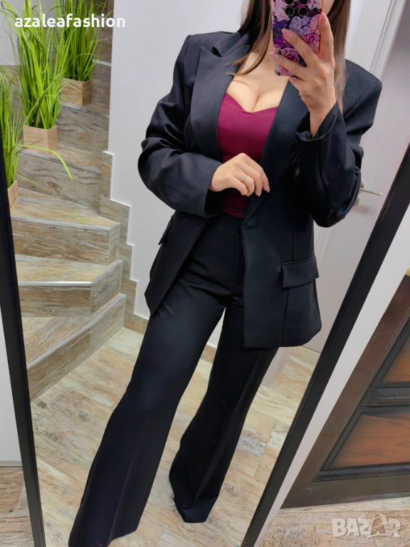 Черен дамски костюм, снимка 1