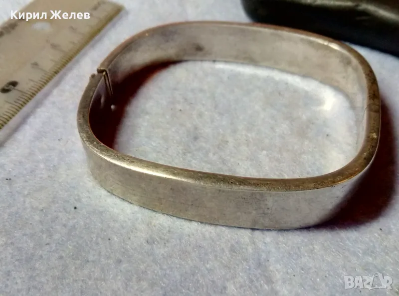 КЛАСИЧЕСКА РЕТРО АРТ СТИЛ СРЕБЪРНА ГРИВНА СРЕБРО 925 СТАРА МАЙСТОРСКА РЪЧНА ИЗРАБОТКА 42361, снимка 1