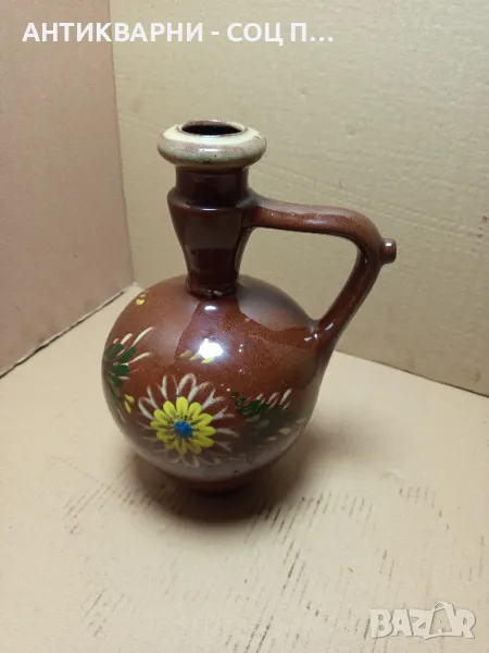 Соц Стара Глинена Стомна Бардуче., снимка 1