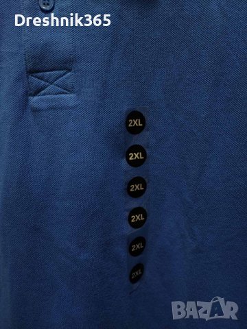 Dressmann  Тениска с яка/Мъжка ХЛ/ХХЛ, снимка 2 - Тениски - 38503453