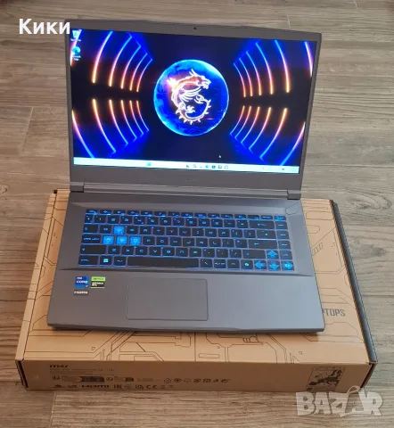 Геймърски Лаптоп | MSI Thin 15 | I7 13620H | 16 GB RAM | 512 SSD | RTX 4050 