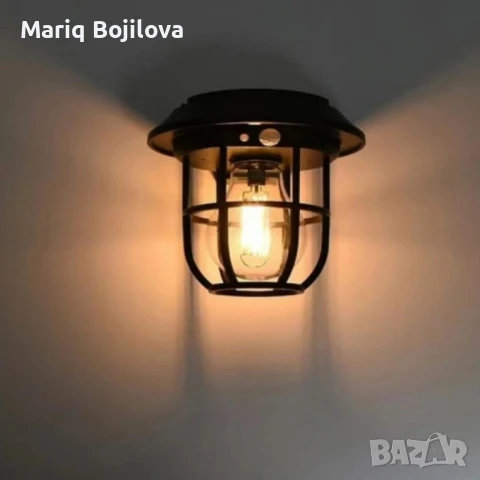 Градинска соларна лампа YH-169 с 3 режима за работа, снимка 3 - Соларни лампи - 51033187