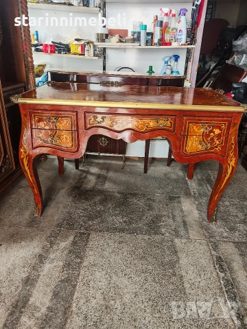 Антикварно бюро и кресло , снимка 4 - Антикварни и старинни предмети - 53980339