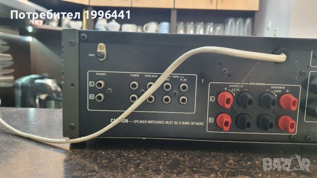 Усилвател "Sansui" A-5, снимка 6 - Ресийвъри, усилватели, смесителни пултове - 39885613