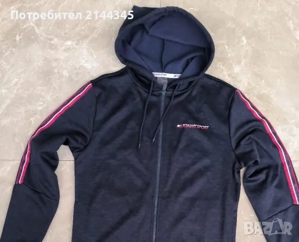 Tommy Hilfiger Sport суичър S, снимка 3 - Суичъри - 49378047