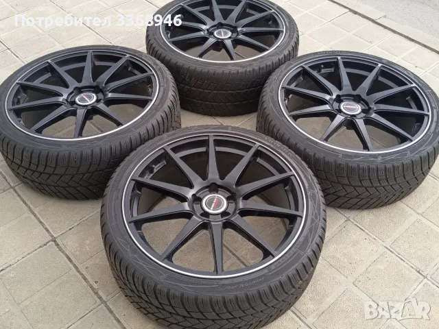 Джанти BORBET GTX 20" 5x112 със зимни гуми 255/35/20 Мерцедес Ауди Фолксваген БМВ , снимка 12 - Гуми и джанти - 56238007