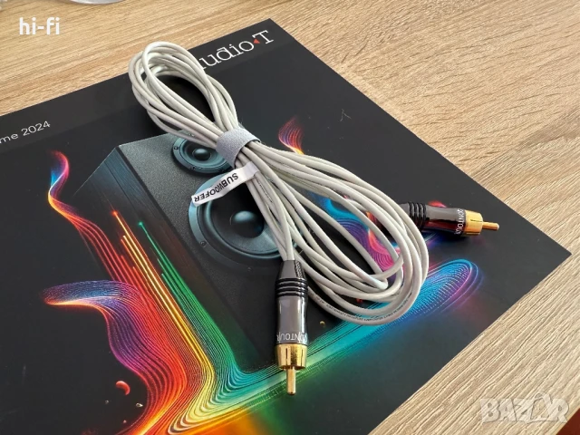 QED Qontour MP-SW Performance Miniature Subwoofer Cable / Аудио кабел за субуфер, снимка 3 - Тонколони - 50700704