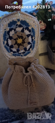 Ръчна изработка ранички и чанти , плетени на една кука , снимка 17 - Чанти - 51585090
