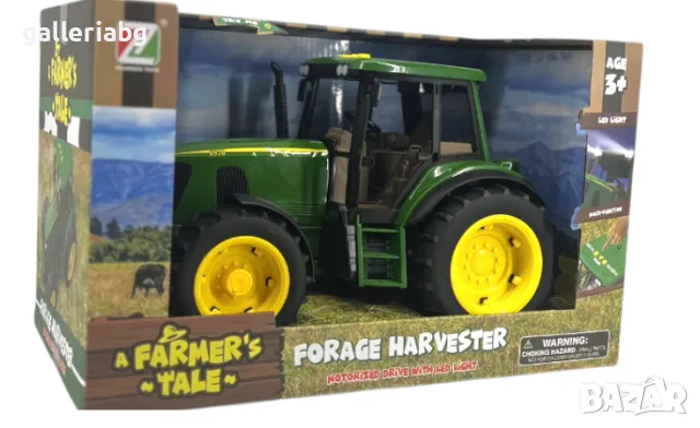 🚜 Трактор A Farmer’s Tale – с мотор и светлини 💡
