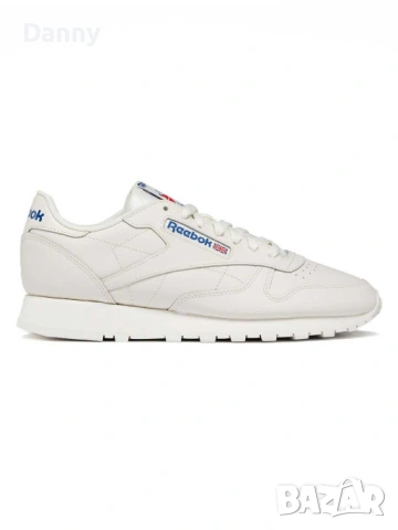 Мъжки маратонки Reebok Classic Leather - 45.5, 30 см стелка, снимка 7 - Спортни обувки - 53876299