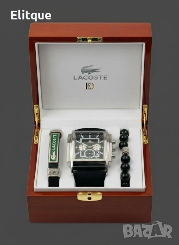 подаръчни комплекти  lacoste hublot chanel , снимка 12 - Подаръци за мъже - 52908164