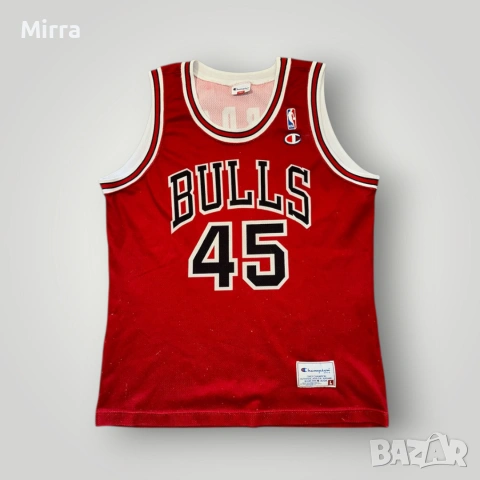 1995 Champion Chicago Bulls Jordan #45 NBA Jersey
