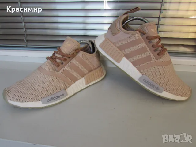 Дамски маратонки Аdidas NMD_R1 'Pale Nude', снимка 8 - Маратонки - 48722546