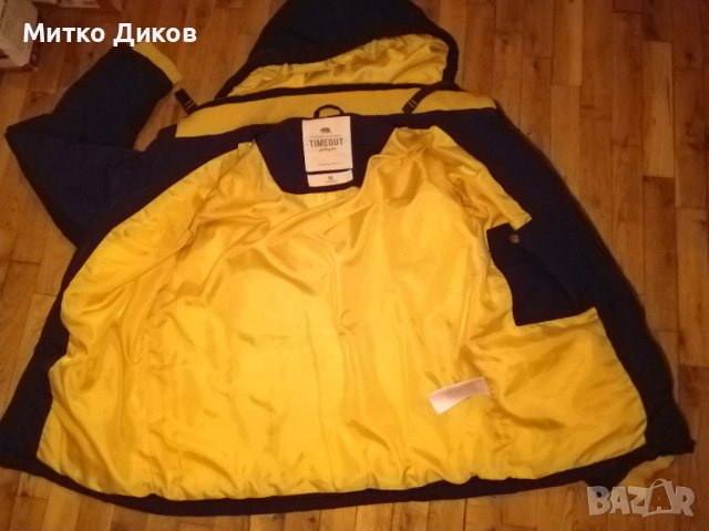 Timeout southern california унисекс марково зимно яке с подплата и с качулка реален размер С, снимка 9 - Якета - 42792240