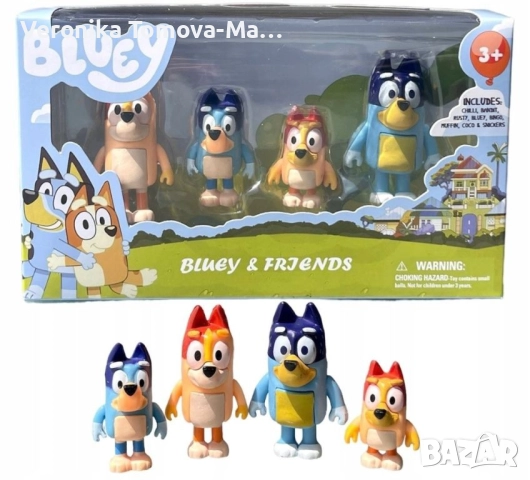 Блуи фигурки 4броя