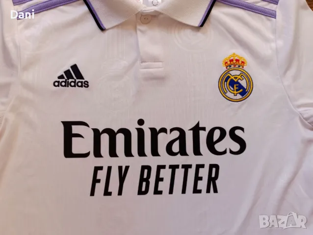 Adidas Real Madrid сезон 2022-2023 тениска, снимка 3 - Тениски - 47474335